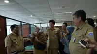 Sumarsono sidak kehadiran pegawai BKD 