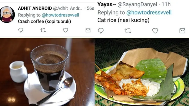 6 Makanan Indonesia Diterjemahkan ke Bahasa Inggris Ini Hasilnya Kocak