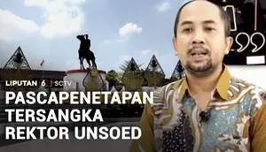 Pascapenetapan Tersangka Rektor Unsoed