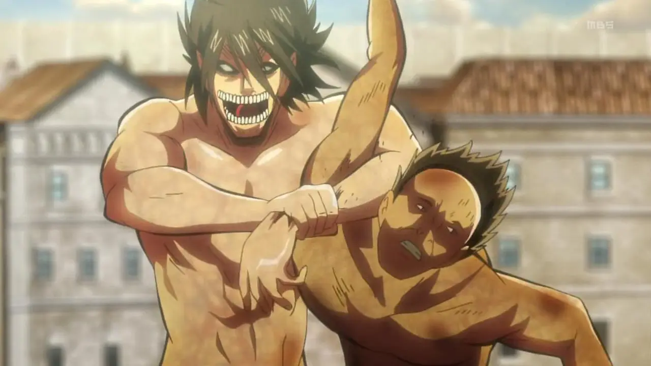 Attack on Titan Duduki 3 Besar Tangga New York Times