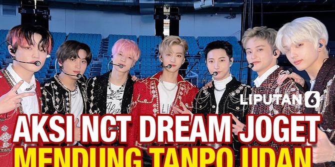 VIDEO: NCT Dream Joget Mendung Tampo Udan, Warganet Heboh