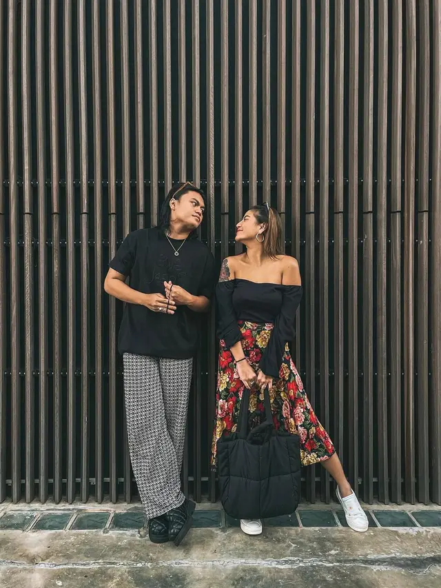 OOTD Awkarin dan Gangga