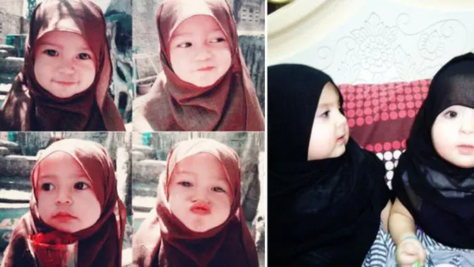 10 Foto Balita Memakai Jilbab Lucu Dan Menggemaskan Fashion Fimela Com