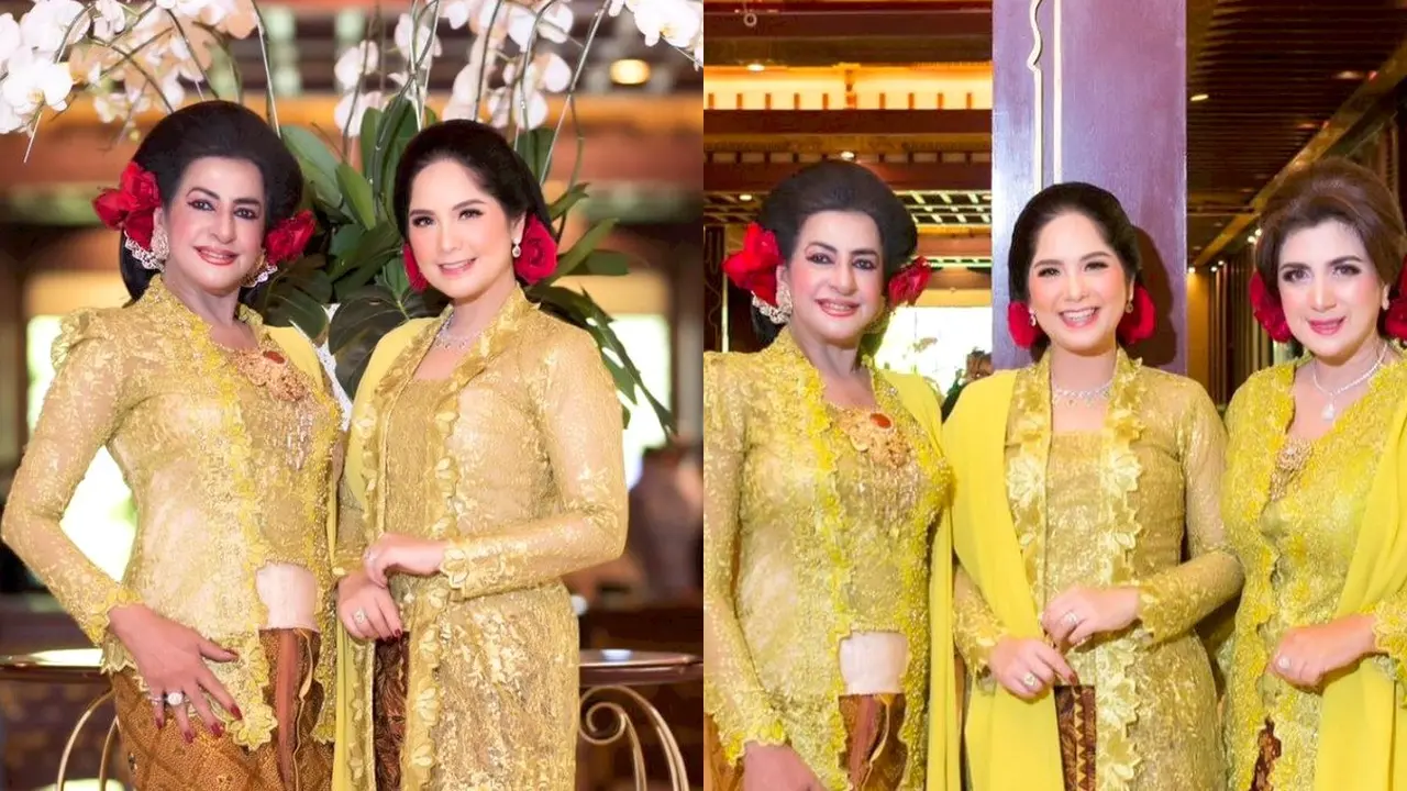 6 Pesona Anggun Annisa Pohan Pakai Kebaya Hijau Lime saat Pemotretan Jelang Hari Kebaya Nasional Bersama Ibu-ibu MPP dan Kowani