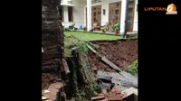 Areal Rumah Pengusaha Lily Kasoem di Cikini Ambles 6 Meter