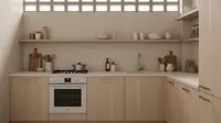 7 Desain Dapur Minimalis dengan Roster, Sirkulasi Udara Lancar dan Tidak Gerah