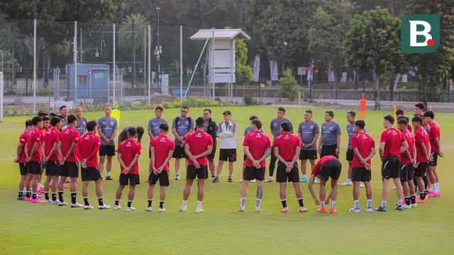 Foto: Timnas Indonesia Gelar Latihan Perdana Jelang Lawan Brunei untuk Kualifikasi Piala Dunia 2026 Zona Asia