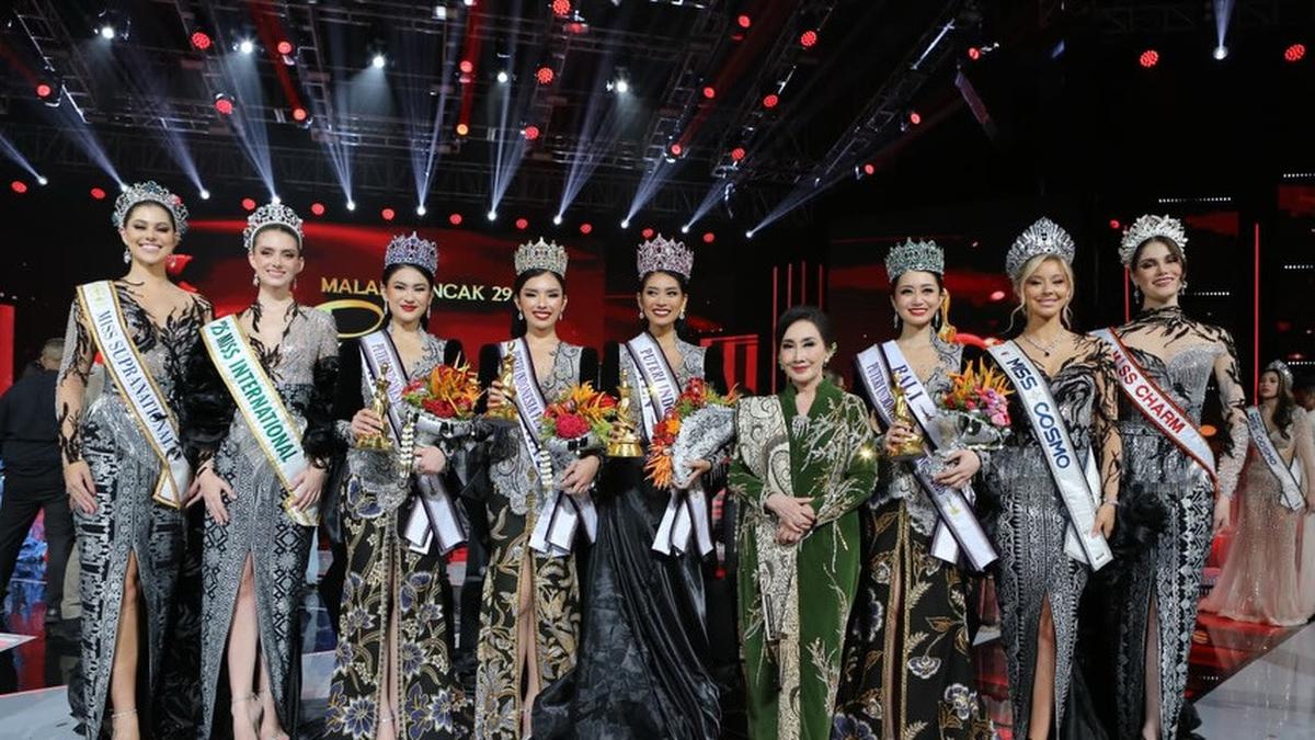Saat 4 Ratu Kecantikan Dunia Anggun Berkebaya di Grand Final Puteri Indonesia 2026