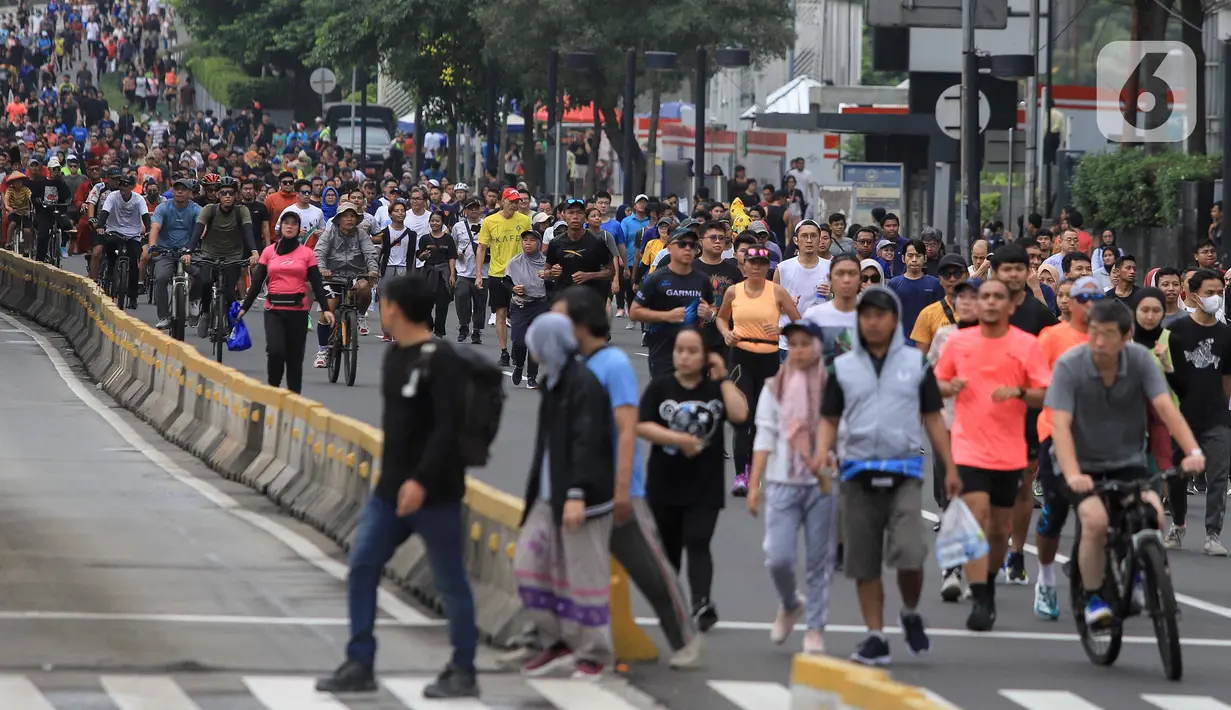 HBKB ini juga dimanfaatkan sejumlah komunitas untuk menggelar halal bihalal. (Liputan6.com/Herman Zakharia)
