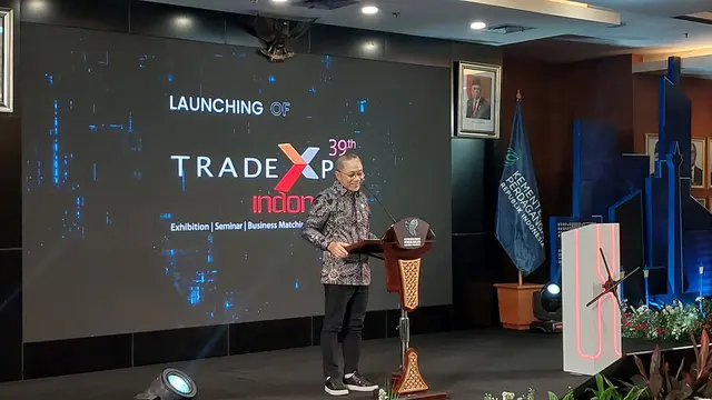 Menteri Perdagangan Zulkifli Hasan resmi meluncurkan Trade Expo Indonesia ke 39 Tahun 2024 di Kantor Kemendag, Jakarta, Jumat (31/5/2024). (Arief/Liputan6.com)