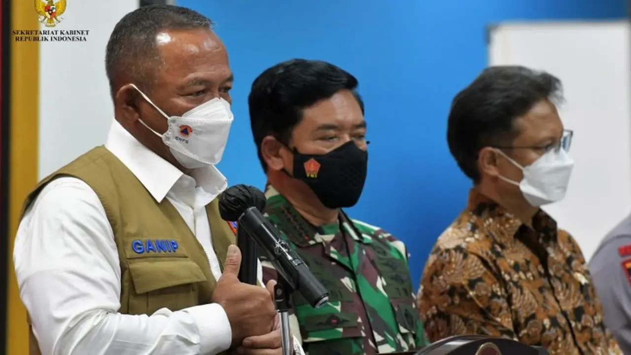 Kepala BNPB Ganip Warsito
