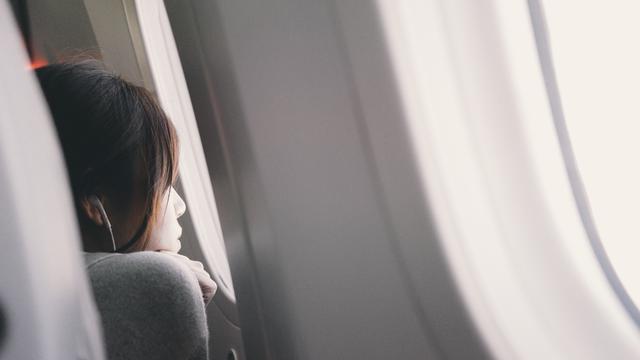 Ilustrasi kabin pesawat terbang