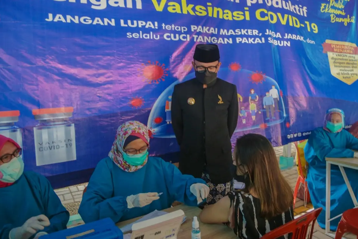 Vaksinasi Covid-19 untuk ibu hamil di Kota Bogor.