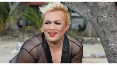 Walaupun mengidolakan Marilyn Monroe, Tata Liem malah bingung ditanya lebih lanjut tentang idolanya tersebut.
