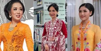 Gaya Stylish Artis hingga Putri Indonesia Kenakan Kebaya Warna Cerah, credit: [Instagram]