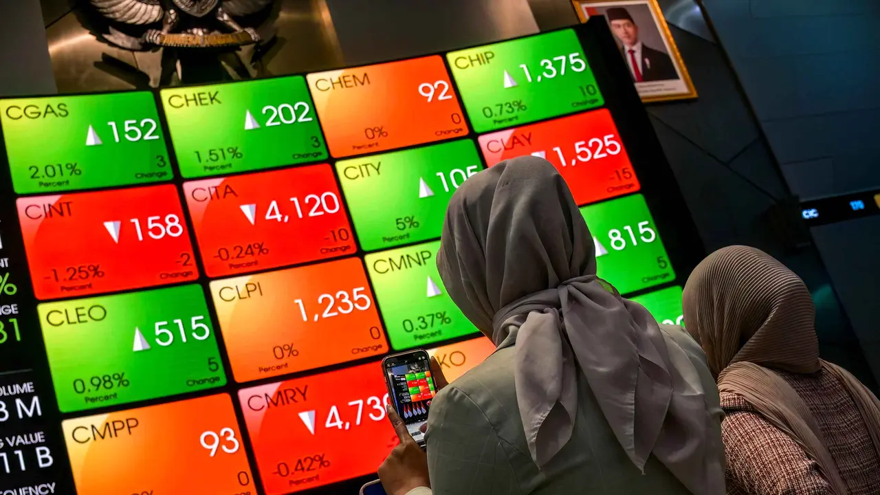 Hari ini, Indeks Harga Saham Gabungan Berakhir di Zona Hijau