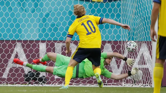 Piala Eropa 2020 Swedia melawan Slovakia