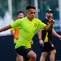 Arif Aiman berlatih bersama Timnas Malaysia di Lapangan A Gelora Bung Karno, Jakarta, Rabu (23/9/2026). (Dok. FAM)