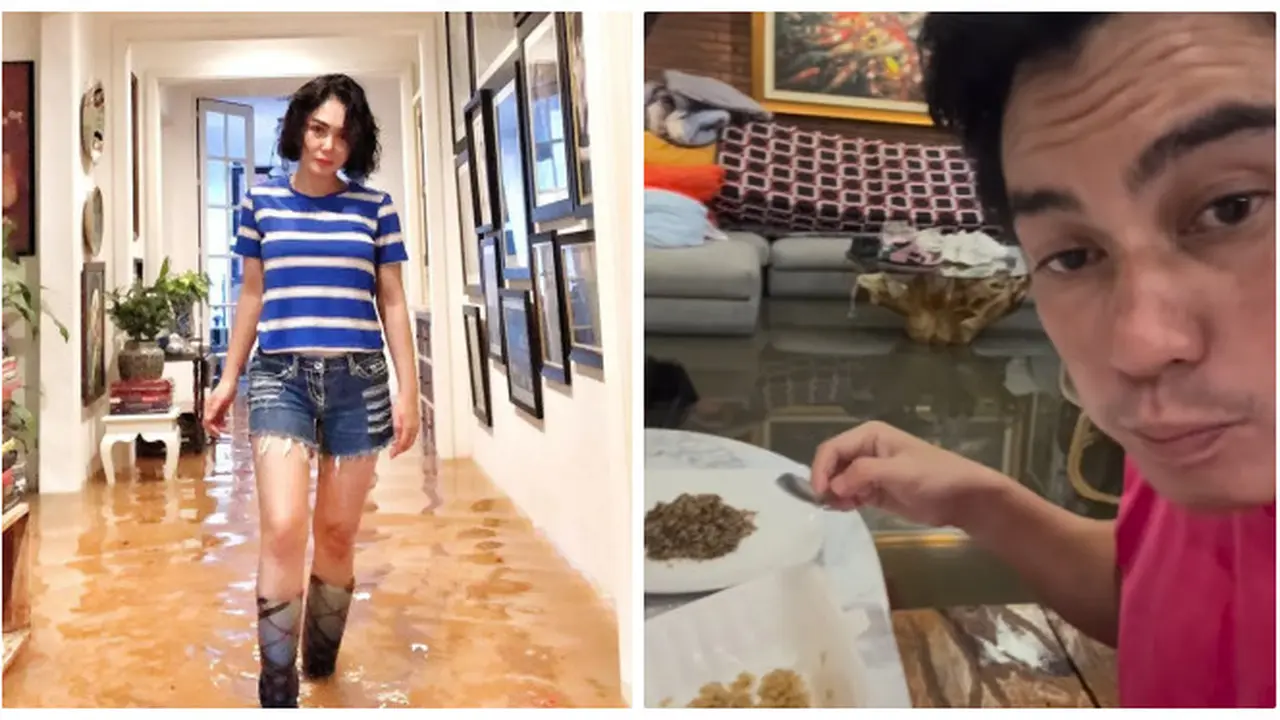 Rumah 6 Artis Ini Pernah Kebanjiran Sampai Masuk Rumah, Baim Wong