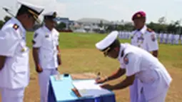Komandan Kolatarmatim Kukuhkan Dua Jabatan Strategis
