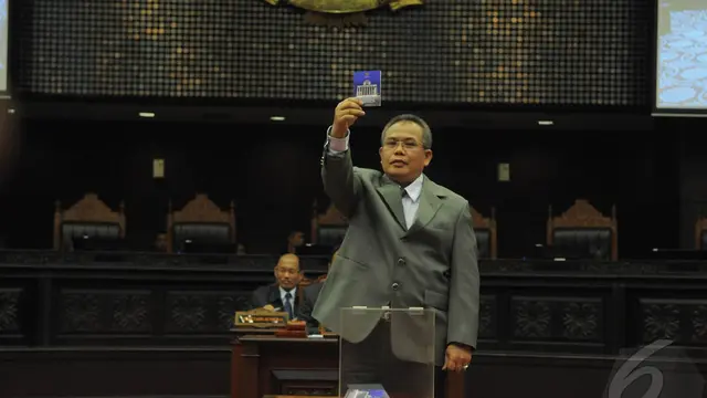 Arief Hidayat Terpilih Jadi Ketua MK