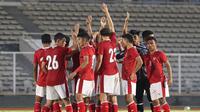 Timnas Indonesia U-19 harus puas bermain imbang 0-0 melawan Persija Jakarta dalam pertandingan uji coba yang digelar di Stadion Madya, Jakarta, Jumat (24/6/2022) malam WIB. (dok. PSSI)