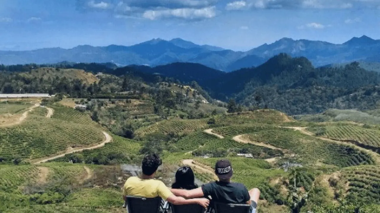 Sepetak Surga di Kebun Teh Malino Makasar