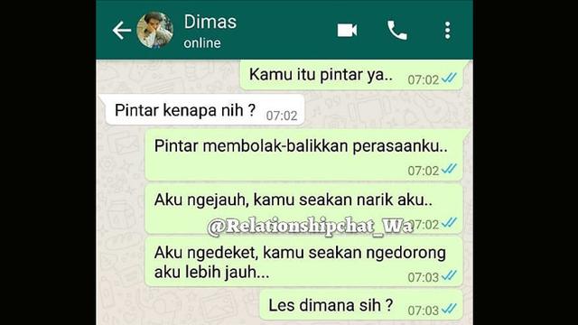 Menohoknya 6 Chat Nyindir Pria PHP, Sukses Bikin Dada Nyesek