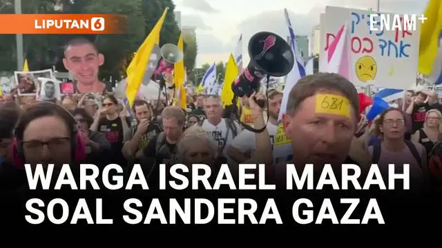 VIDEO: Marah! Ribuan Warga Israel Demo di Tel Aviv