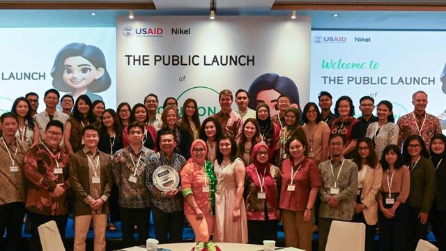 Peluncuran program Finclusion yang akan mendukung Usaha Mikro Kecil dan Menengah (UMKM) milik perempuan Indonesia. (Foto: Kedubes AS)