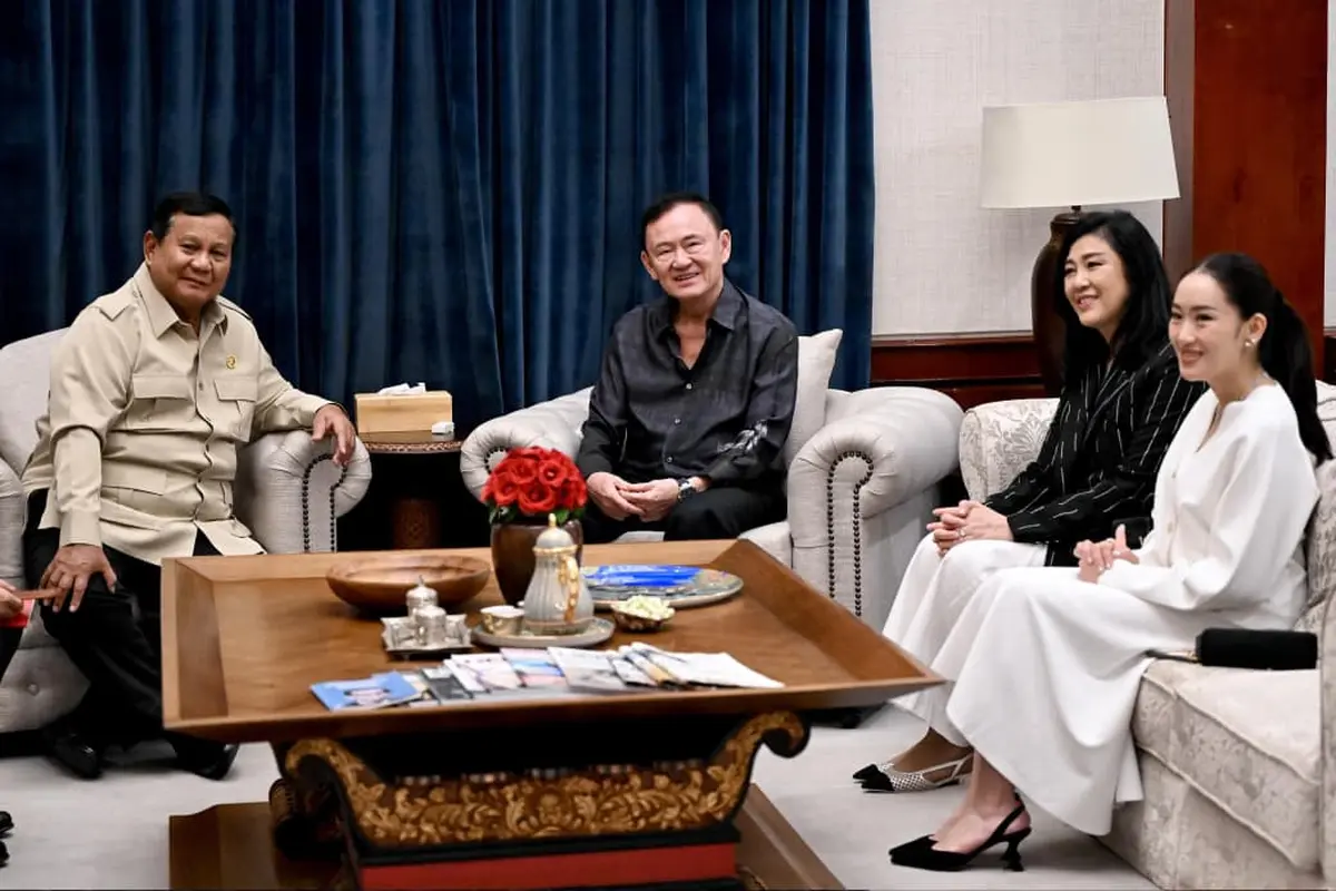 Prabowo Bertemu Thaksin Shinawatra, Seskab Teddy: Bahas Dinamika Global