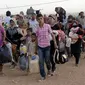 Pengungsi Aleppo ke Turki (Reuters)