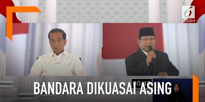 VIDEO: Bandara Dikuasai Asing, Prabowo Khawatirkan Serangan Luar