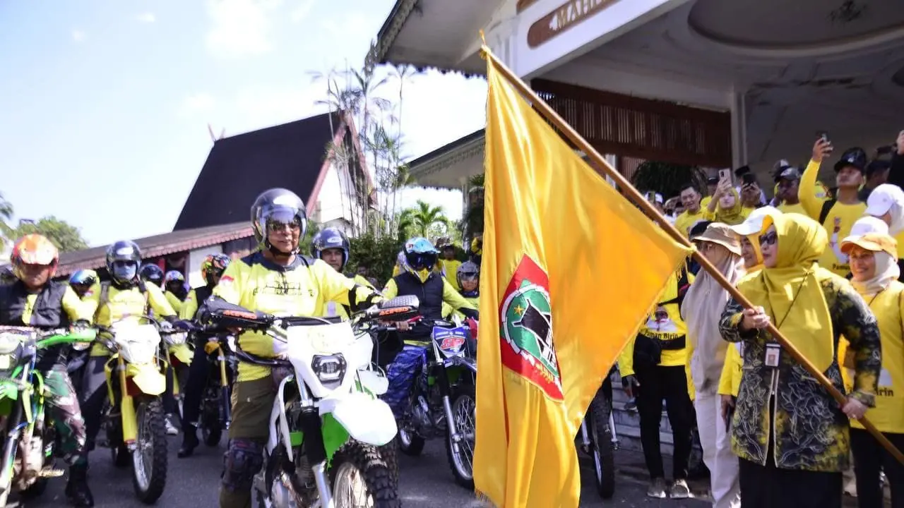 Tangani Inflasi & Stunting, Gubernur Kalsel Sahbirin Pimpin Rombongan Turun ke Desa "Lintas Beribu Sungai Banua"