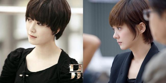 Goo Hye Sun (kiri) dan Jang Nara (kanan) | Photo copyright tenasia.com