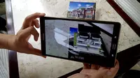 Teknologi Augmented Reality. (Liputan6.com/Fathi mahmud)