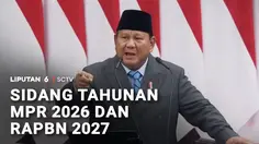 Sidang Tahunan MPR 2026 dan RAPBN 2027