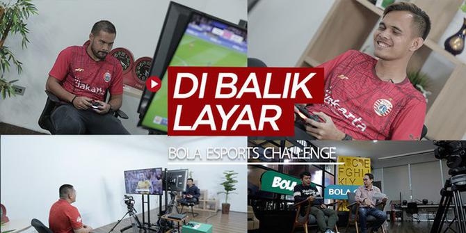 VIDEO: Di Balik Layar BOLA Esports Challenge Bersama Dua Pemain Persija Jakarta dan The Jakmania