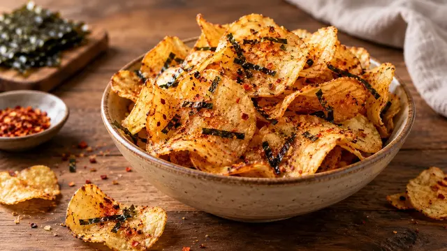 Potato Chips Pedas Nori
