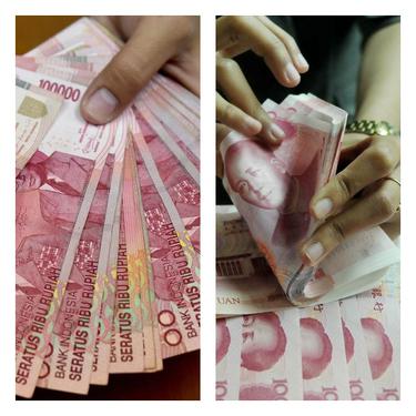 Ilustrasi Transaksi bilateral dengan mata uang lokal (Local Currency Settlement/LCS) Indonesia China.