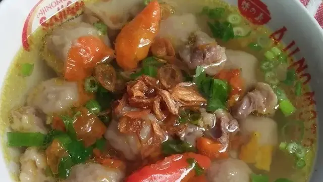 Resep pentol mercon kuah. (dok. Cookpad @Selfi_dapurputri)