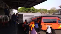 Syachrul Anto (48), relawan penyelam Basarnas asal Surabaya meninggal dunia saat bertugas melakukan evakuasi Lion Air PK-LQP. (Liputan6.com/Dian Kurniawan)