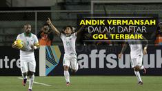 Video daftar gol terbaik babak grup Piala AFF 2016 dan gelandang Timnas Indonesia, Andik Vermansah, termasuk di dalamnya.
