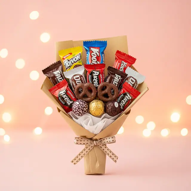 Ide Jualan Snack Bouquet Valentine's Day Modal Rp10 Ribuan