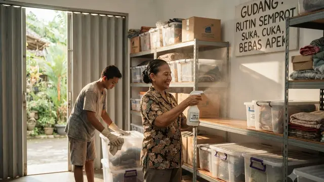 Cara Menghilangkan Bau Lembap di Gudang dengan Mudah dan Efektif