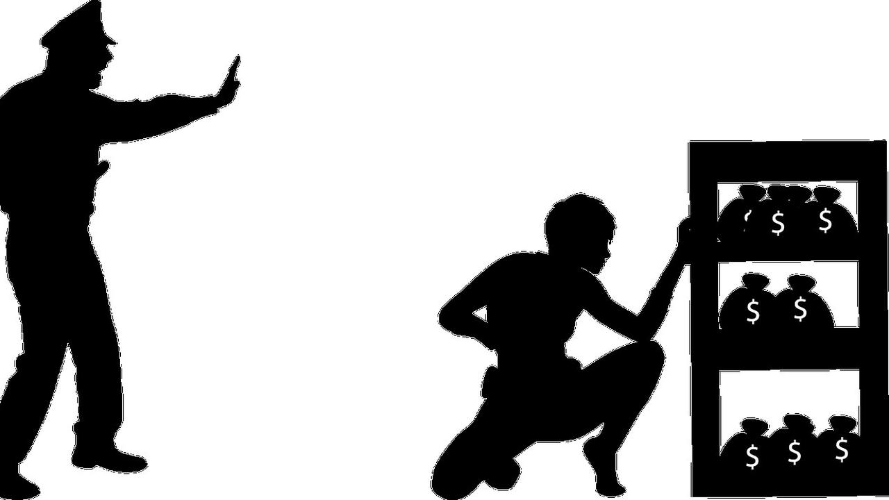 Ilustrasi polisi dan perampok. (mohamed_hassan/Pixabay)