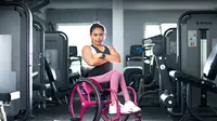 Ni Nengah Widiasih bersiap menuju Paralimpiade Tokyo 2020. (Bola.com/Maheswara Putra)