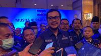 Calon Ketua DPD Demokrat Jatim Bayu Airlangga. (Dian Kurniawan/Liputan6.com)