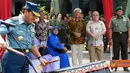 Citizen6, Medan: Panglima TNI Laksamana TNI Agus Suhartono meresmikan Genderang Enam Belas Kodam II/Bukit Barisan,  di Makodam II/BB Medan, Kamis (16/6). (Pengirim: Badarudin Bakri)