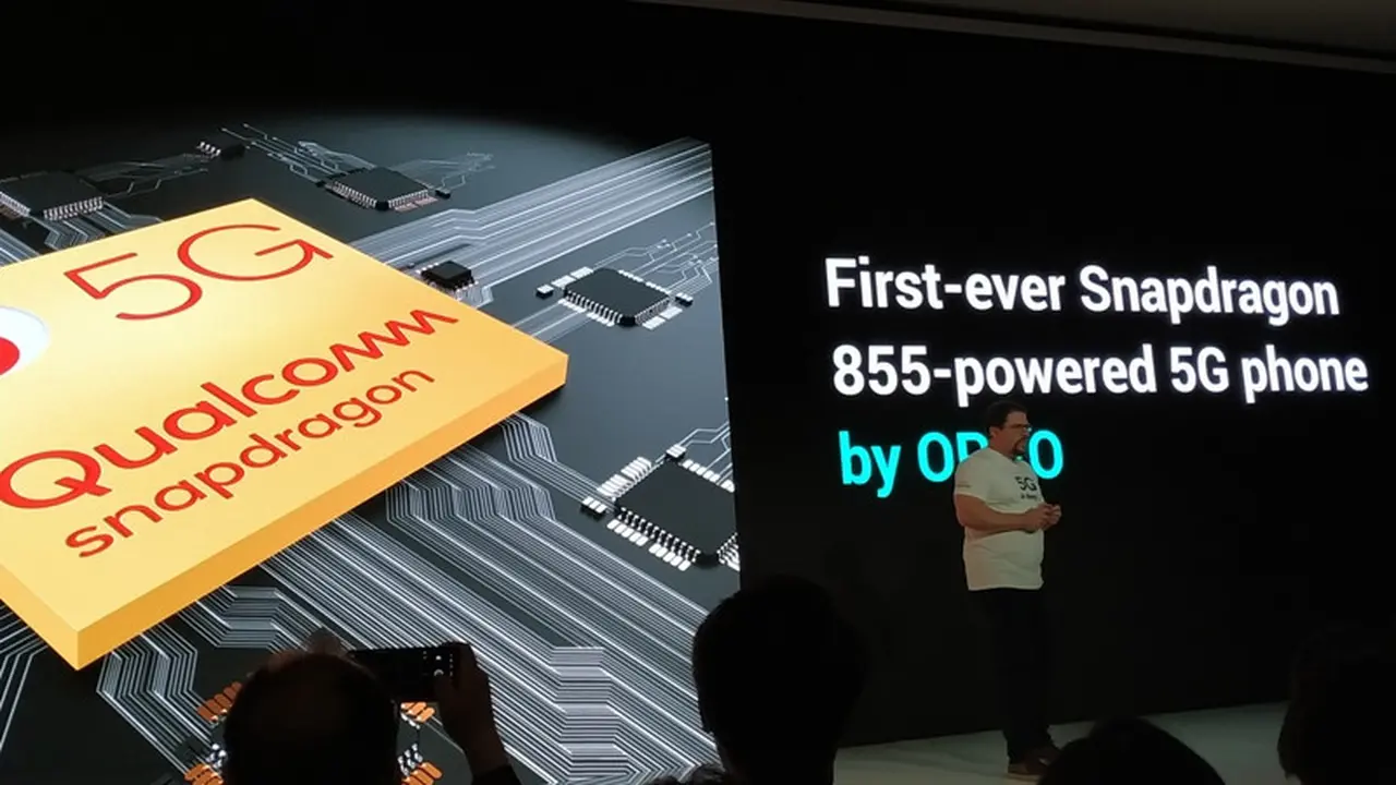 Smartphone 5G Pertama Oppo Bakal Pakai Prosesor Snapdragon 855